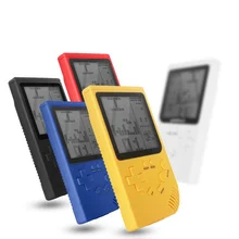 Cdragon Ретро Портативный мини портативные игровые консоли 8-бит 3,5 дюймов Цвет ЖК-дисплей дети Цвет игры Встроенный Игры