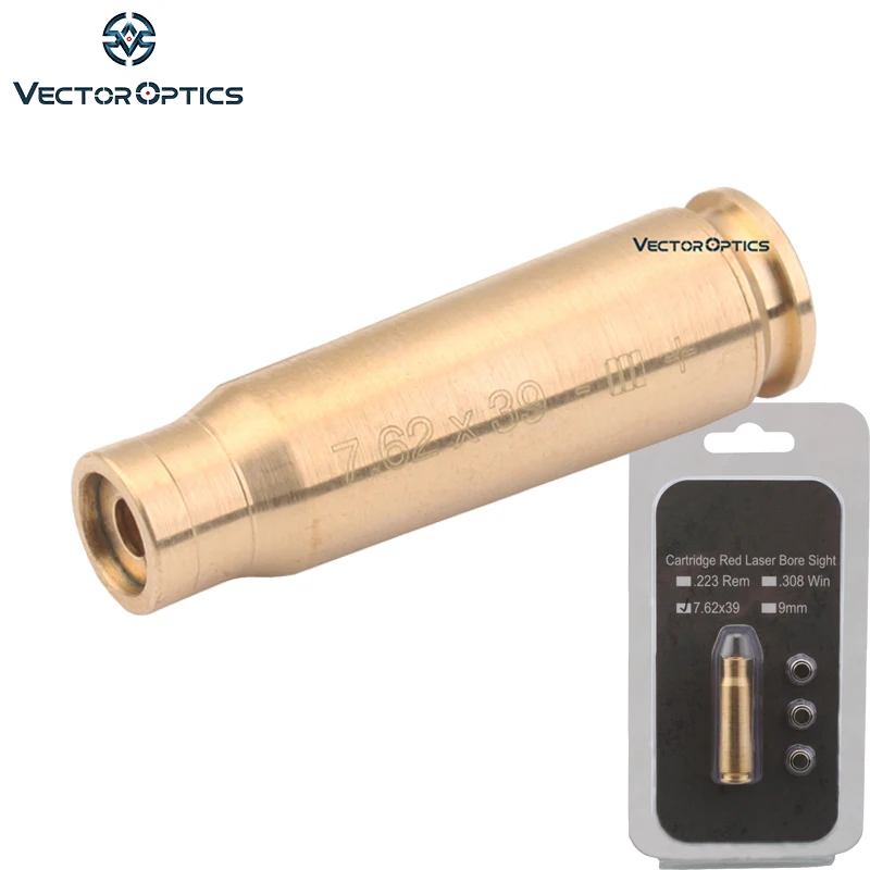 Картридж Vector Optics для винтовок AK 47 AK74 SKS 56 дюймов с красным лазерным отверстием 7 62x39
