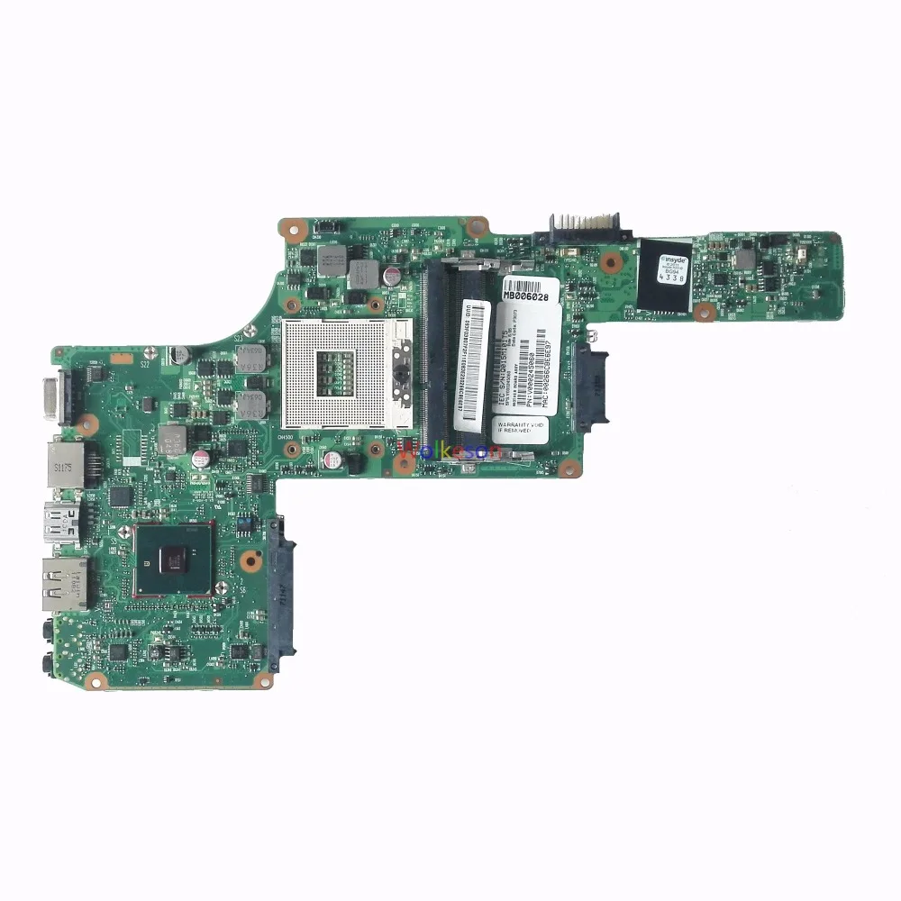 SHELI для ноутбука Toshiba Satellite L630 материнская плата V000245060 6050A2338402-MB-A02 HM55 DDR3 тест Oke |