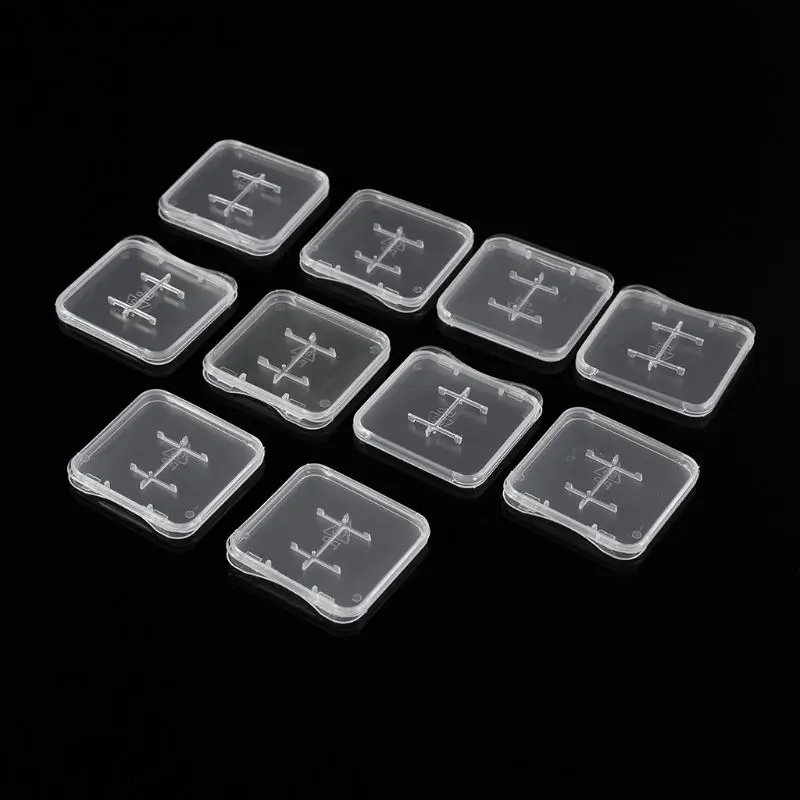 

Deek-Robot 10Pcs TF Micro SD SDHC Memory Card Plastic Case White