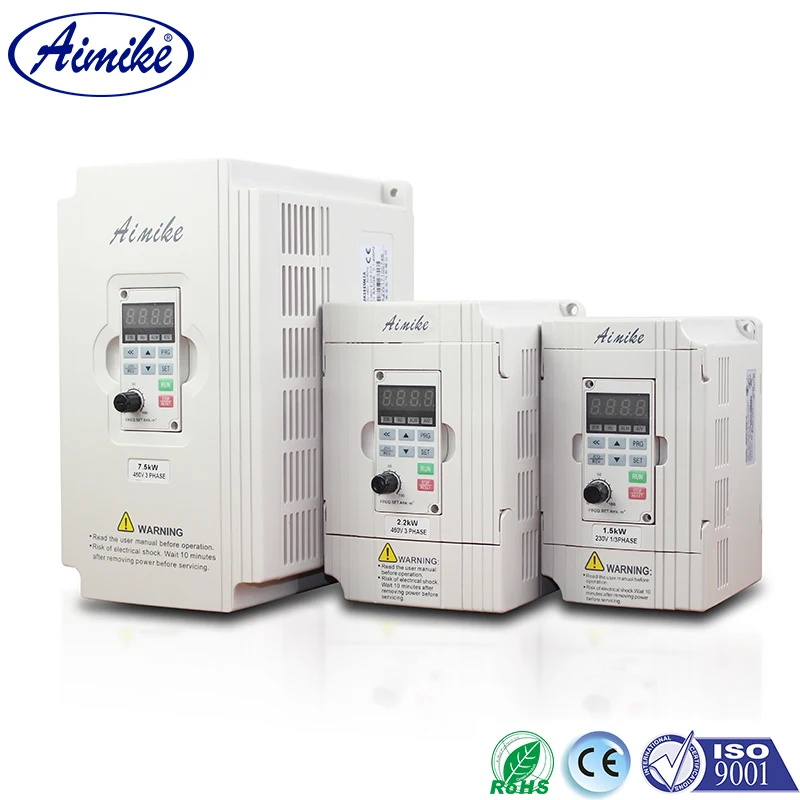 

AIMIKE M+ Series Three Phase VFD 1.5KW 380V Drive VFD Inverter Professional Variable Frequency Drive for Motor