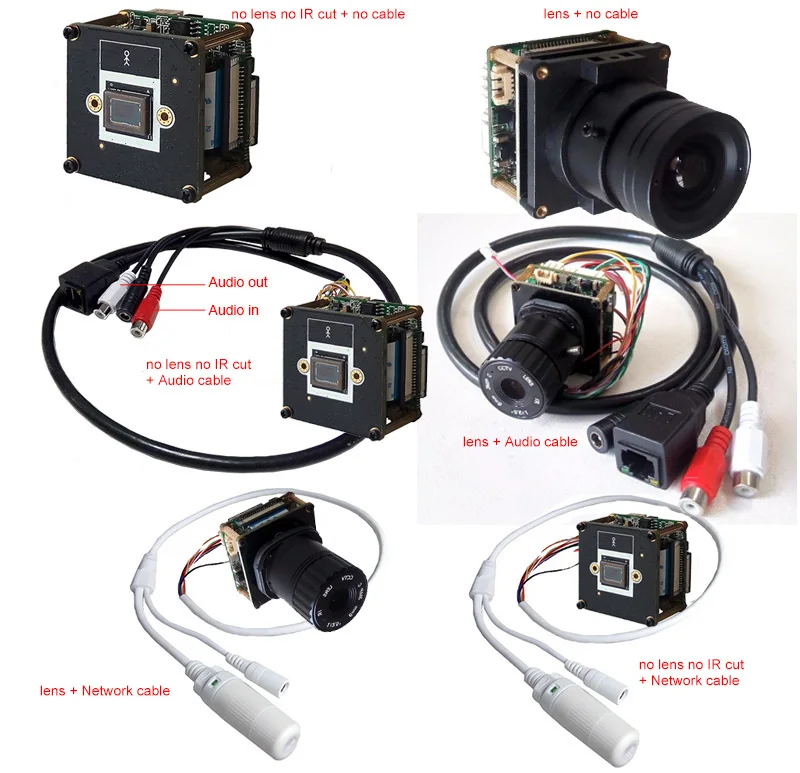 CCDCAM Full HD 1080 P H.265 60fps Star Light 1/2. 8 SONY IMX290 IMX291 Hisilicon Hi3516A 2MP H.264 CCTV IP Камера 3516A модуль|ip