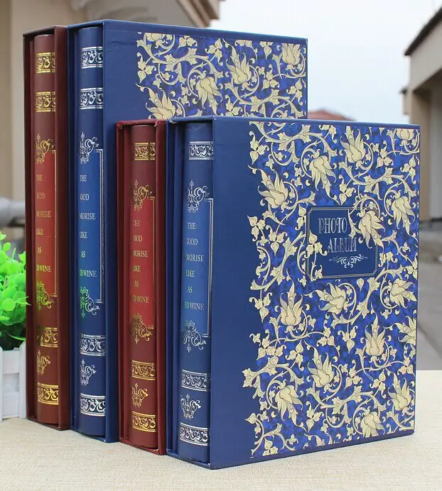 European style family photo albums set, two coloursin Photo Albums