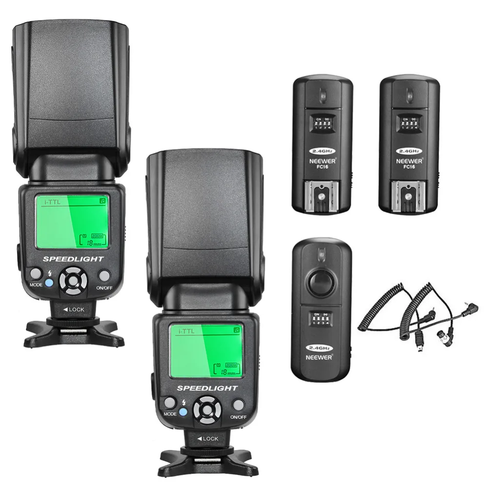 

Neewer NW-562N i-TTL Flash Speedlite Kit for Nikon DSLR Camera