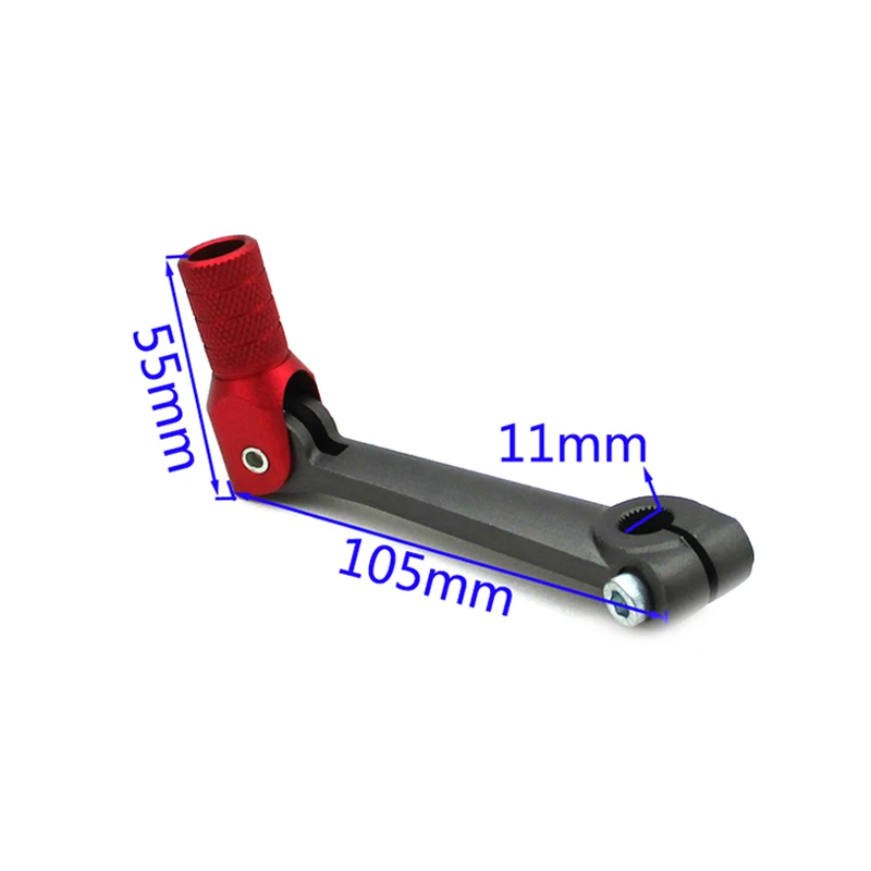 XLSION Aftermarket 11 мм короткий рычаг переключения передач для 50cc 70cc 90cc 110cc 125cc 140cc 150cc 250cc