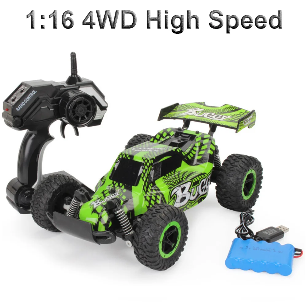 

2.4G RC Car 4WD Truck Scale Climbing Vehicle All-terrain Remote Control Tractor Toys