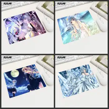 

XGZ Anime Girl Optical Mouse Pad Rubber Wear Resistant Surface Smooth and Fast Suitable for Office Computer Tablet PC