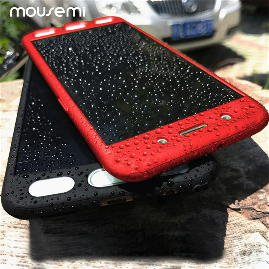 MOUSEMI Case For Xiaomi Redmi Note 5 Pro 5A Prime Plus 360 Full Cover Hard Phone Case Glass For Xiaomi Redmi 6 Pro 6A S2 Case On (14)