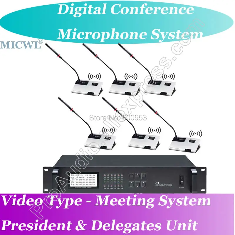 كلاسيكي نوع 1 الرئيس 15 delegates اللاسلكية الفيديو الرقمية نظام ميكروفون المؤتمر المكتب