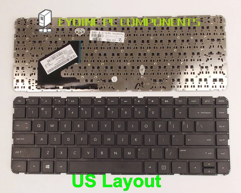 New For HP Pavilion TouchSmart 14t-b100 CTO Sleekbook US Black Keyboard with frame New For HP Pavilion TouchSmart 14t-b100 CTO Sleekbook US Black Keyboard with frame