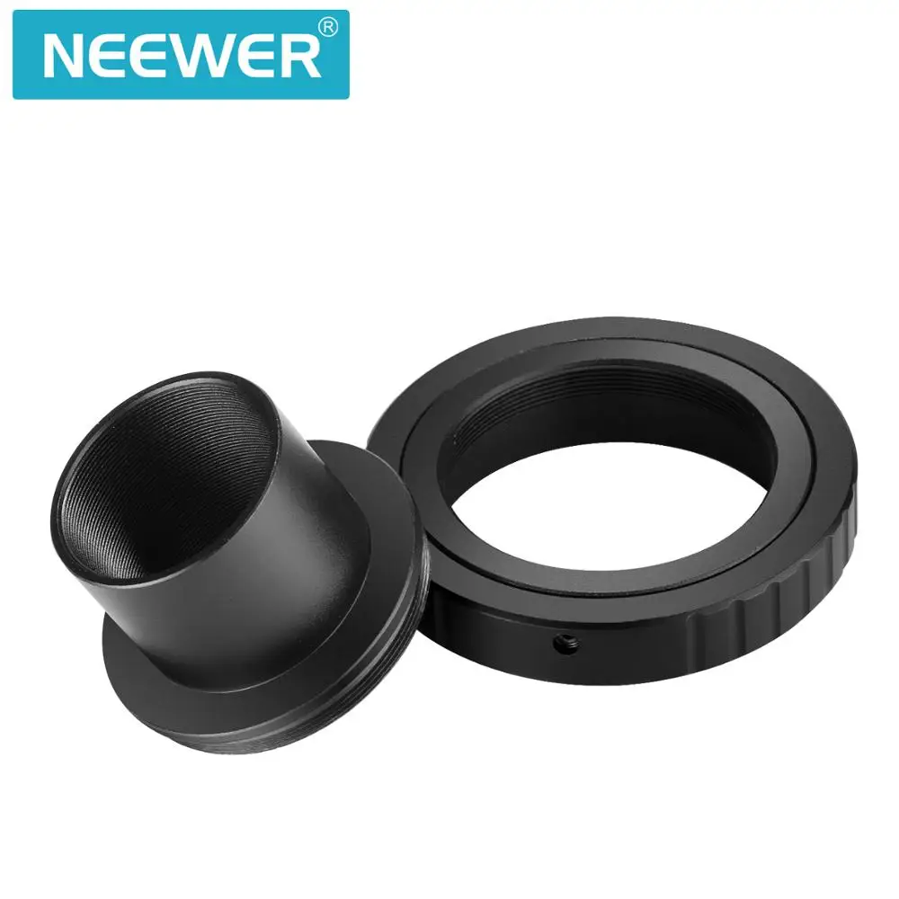 Neewer t-кольцо и M42 до 1,25 дюймов адаптер телескопа(T-mount) для Canon EOS 5d, 5d Mark II, 50d, 60d, 20d, 30d, 40d, 350d, 400d