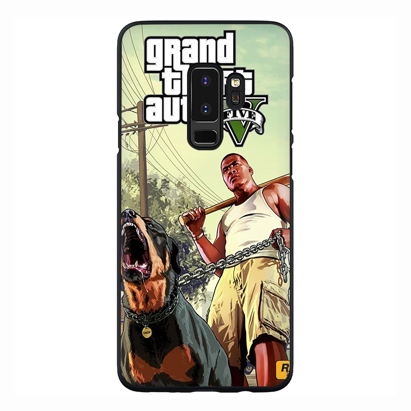GTA 5 Grand Theft мягкий чехол для телефона samsung Galaxy M10 20 30 S6 7 Edge S8 9 10 Plus Note8 9 - Цвет: B2