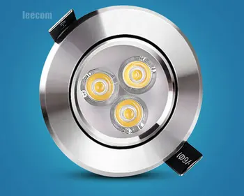 

2018 Top Fashion Aluminum 3w 5w 7w 9w 12w 15w 18w Led Down Light With ledCool warm white Color Lights