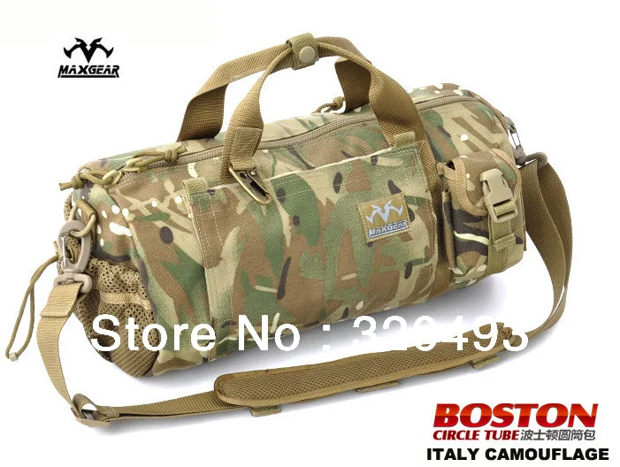 zippered military duffle bag