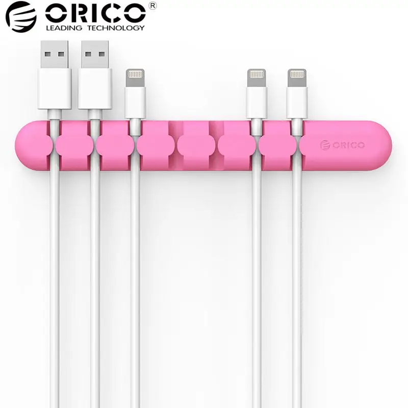 ORICO-CBS7-Cable-Winder-Earphone-Cable-Organizer-Wire-Storage-Silicon-Charger-Cable-Holder-Clips-for-MP3