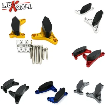 

1 Pair Left & Right CNC Aluminum Engine Stator Frame Cover Slider Protector For Yamaha FZ1 FZ8 with Mounting Bolts 6 Colors