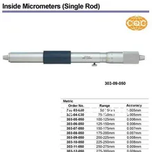 Внутри микрометра(одиночный стержень) 125-150mm.5-6inch.303-06-050