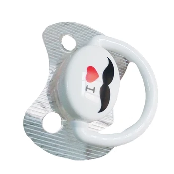 

ideacherry 1PC Food Grade Silicone Funny Baby Pacifiers Dummy Nipple Teether Toddler Orthodontic Soothers Teat for Baby Pacifier