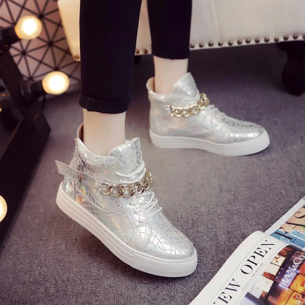 

Hot 2016 Ladies Boots Round Toe Antiskid Flat Shoes Woman Lace Up Womens Casual Leather Shoe Comfort Winter Shoes