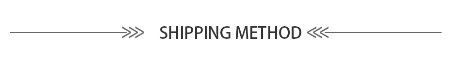SHIPPING METHOD