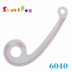 Règle courbe en plastique pour tailleur français, pour dessin, longueur 40cm, impression Sandwich, #6040 