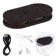 USB мини mp3-плеер Поддержка 32 ГБ Micro SD TF карта с наушниками