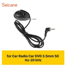 Seicane универсальный автомобильный портативный внешний микрофон профессиональный Динамик для автомобиля Радио Блок автомобиля DVD 3,5 мм 50 Гц-20 кГц