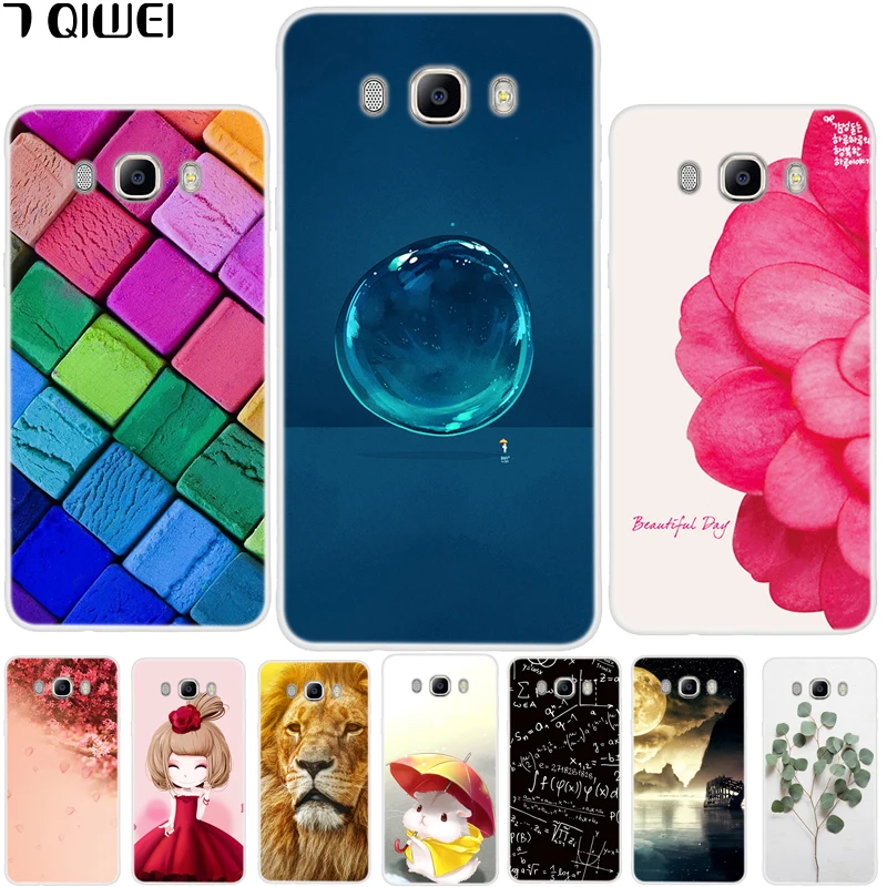 

For Samsung J7 2016 Case 5.5'' Silicone Soft TPU Back Cover For Samsung Galaxy J7 2016 Case Cover Print Cartoon J710 J 7 2016