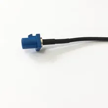 Fakra C штекер 5005 Буле SMB коаксиальный Соединительный пигтейльный кабель RG174 20 см gps антенный кабель-удлинитель