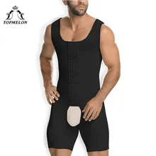 TOPMELON человек Shaper полный Корректирующее белье Плюс Размеры 6XL для похудения Открыть промежность боди для Для мужчин мужской Абдо Для мужчин корсет для живота