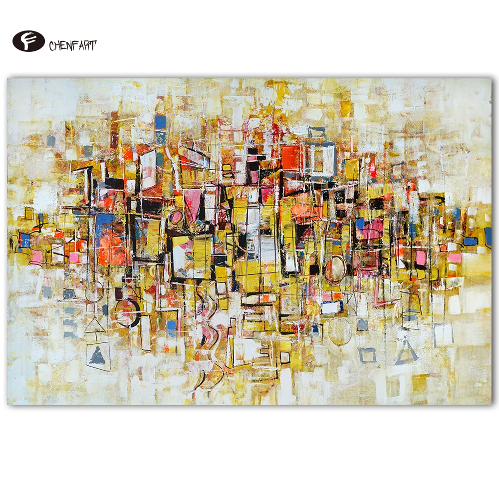 

CHENFART Canvas Painting Decorative Pictures Modern Abstract for Living Room Bedroom Wall Art Home Decor no Framed QK2012