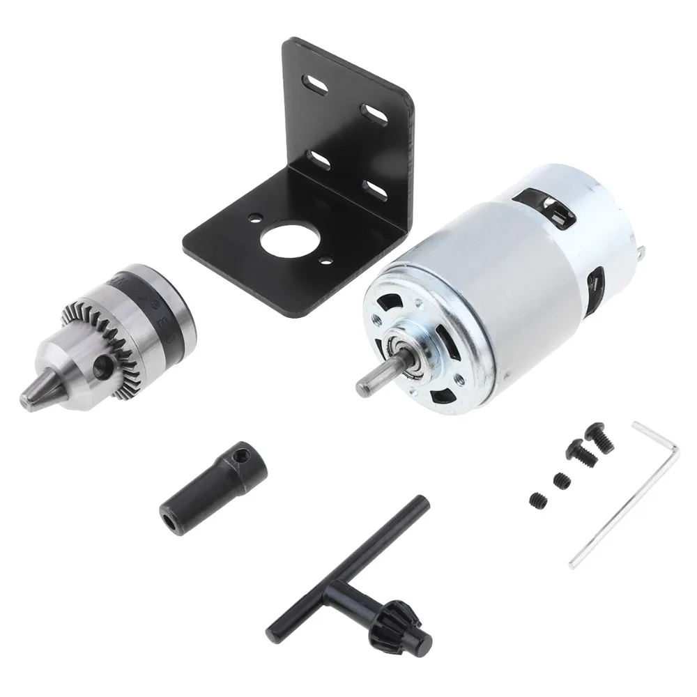 do motor com mandril de broca b10 e suporte de montagem