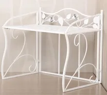 Iron shelf microwave shelf oven rack multifunctional diaphragn rack mount