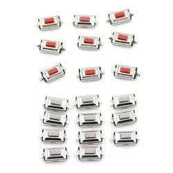 3*6*2.5mm SMD Тактильные Такт Кнопка Микропереключатель Мгновенный два Булавки кнопочный переключатель для mp3 mp4 10 шт./лот