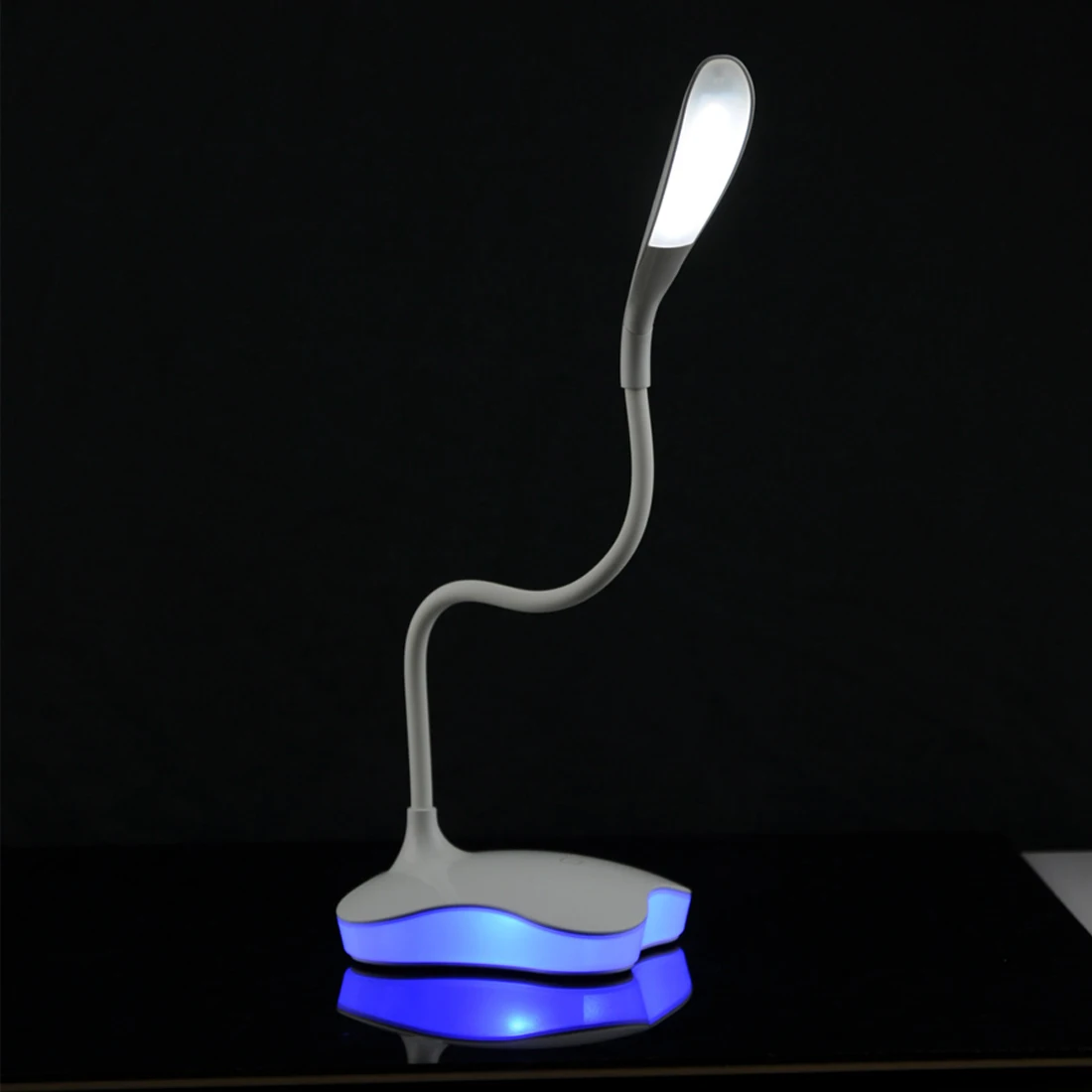 Светодио дный Светодиодная настольная лампа USB 3 светодио дный уровня затемненная Светодиодная настольная лампа для учебы для спальни ночник книга свет