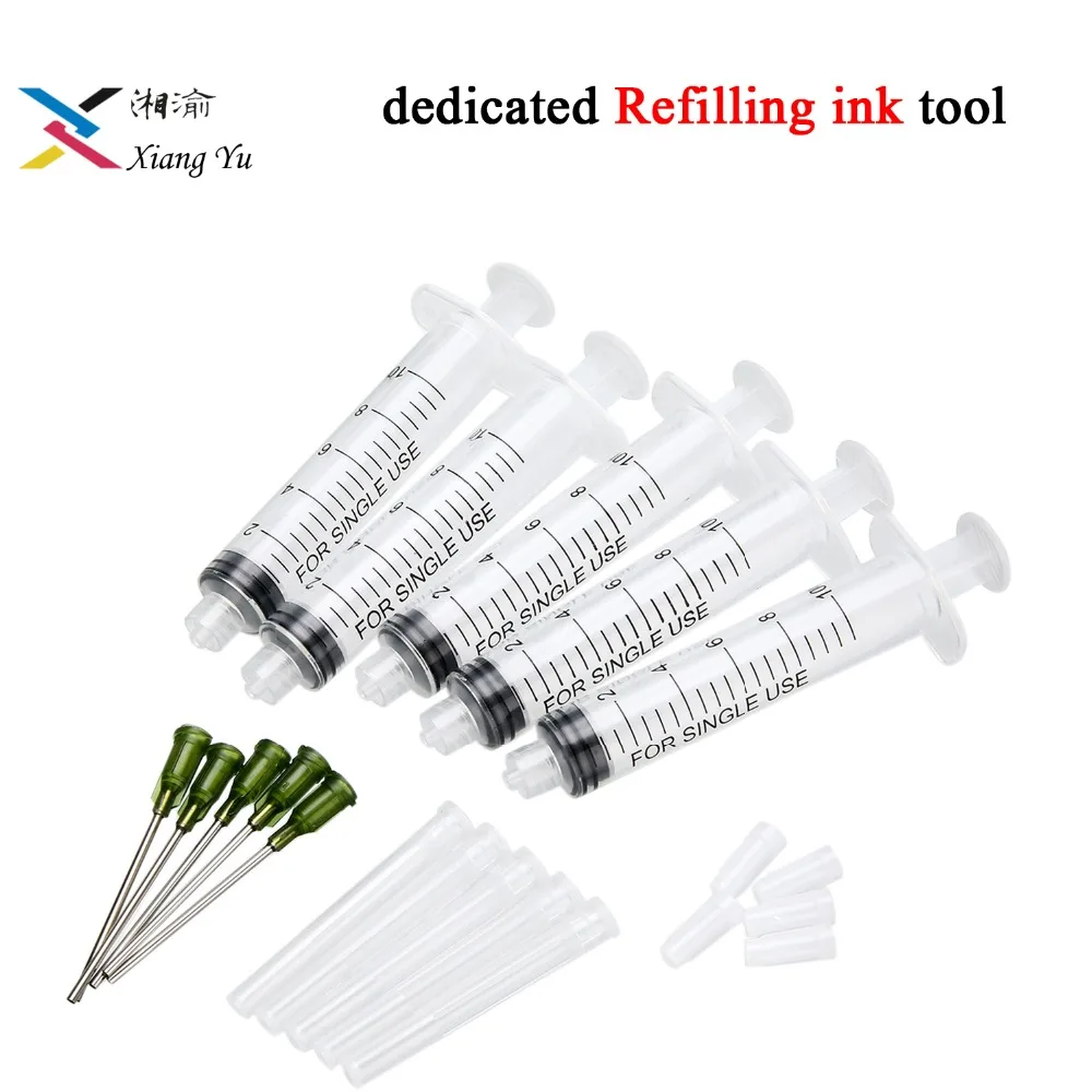 Ink Refill Ink Syringe Ink Refill Tool Ink Cartridge Ink Needle For HP