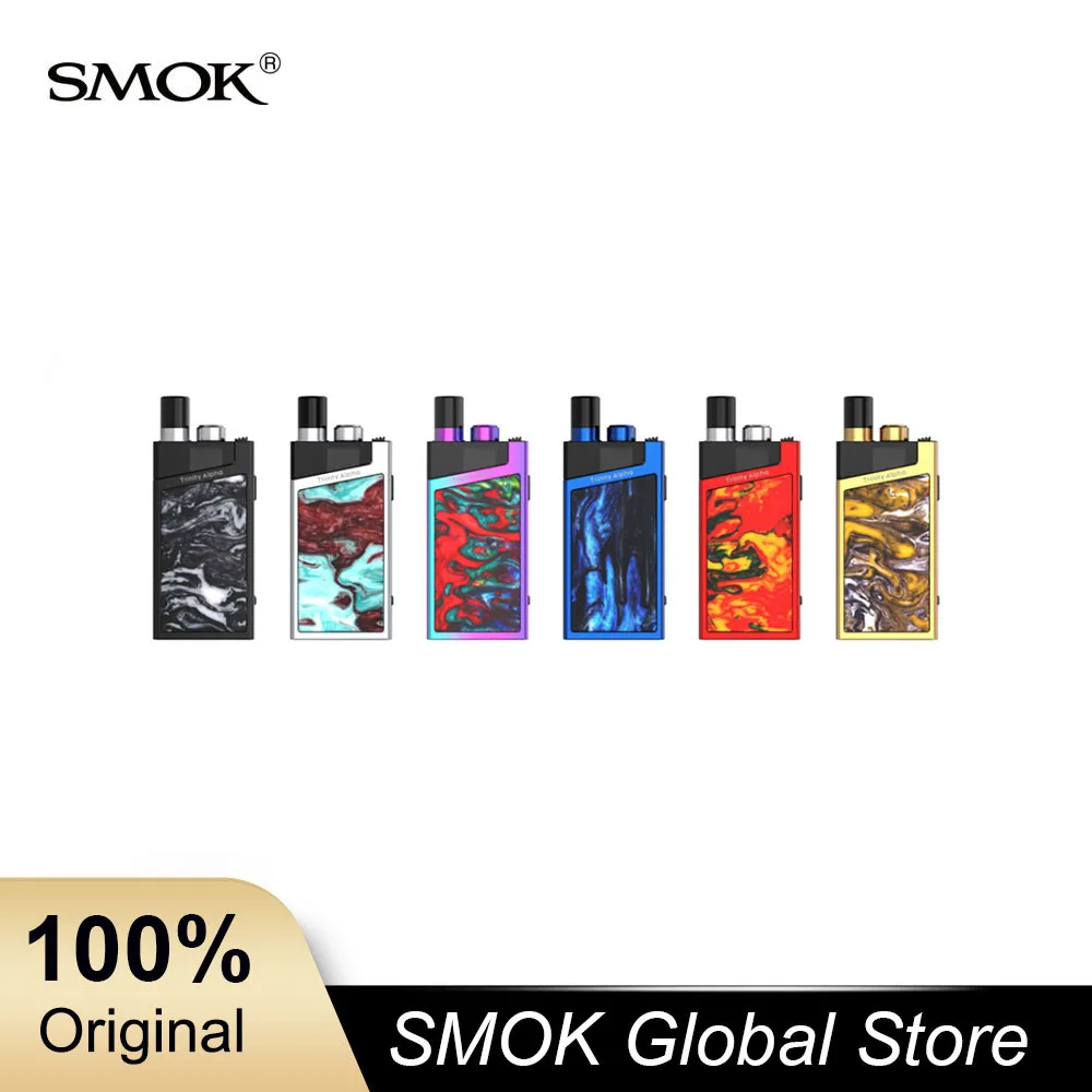 Электронная сигарета Smok Trinity Alpha Pod System картридж 2 8 мл с аккумулятором 1000 мАч