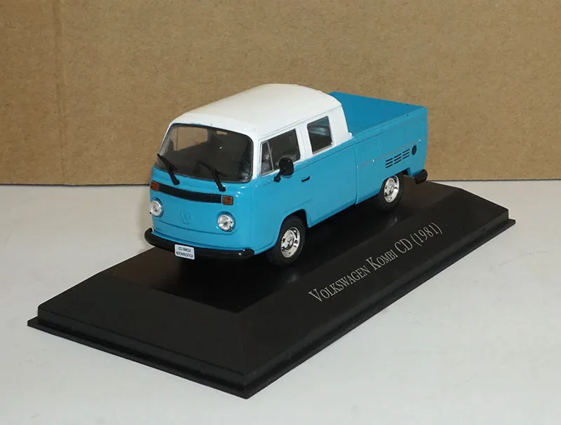 1/43 Сплав Классический бразильский KOMBI модель автобуса скорой помощи игрушечные машинки Литье металла коллекция бразильский фургон игрушки автомобиль