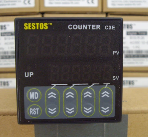 Sestos Industial 6 Digital Preset Scale Counter Tact Switch 100-240V CE C3E