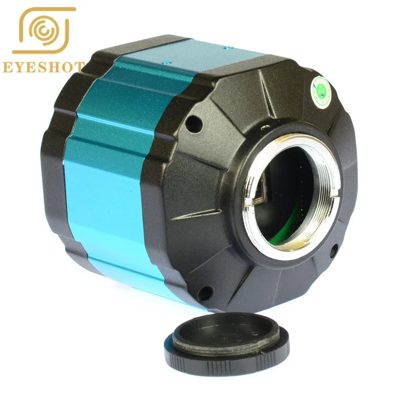 

High Quality 2MP Hd Digital C-mount Industry Microscope Camera VGA Av Tv Video Output Lab for PCB Lab + AC Power Supply