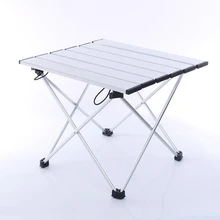 Открытый алюминиевый складной стол Кемпинг портативный стол для барбекю портативный многофункциональный ультра легкий мини стол для пикника