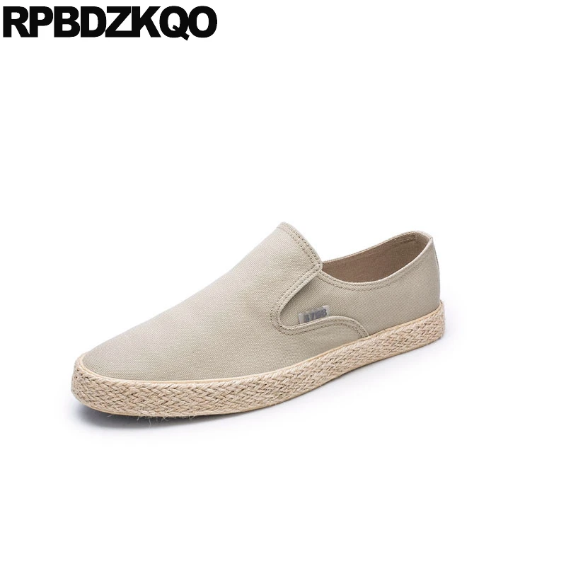 Alpargatas lona transpirables para zapatillas de cáñamo, informales, a moda, para primavera y otoño, 2021|Zapatos informales de hombre| - AliExpress