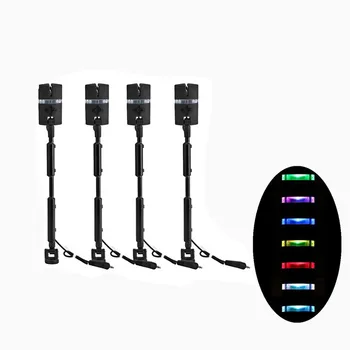 

4pcs Fishing Bite Alarm Bite Indicator LED Illuminated Indicator Carp Chain Hanger Swinger Indicator Fishing Tackle Accessories