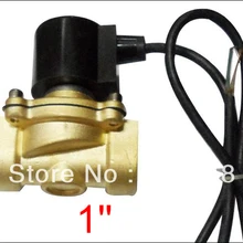 1 ''порт размер DN25 IP68 класс под водой Электрический духовой клапан Соленоидный клапан Водонепроницаемая обмотка для музыкальных поющих фонтанов клапан, DC12V, 24 V, AC220V