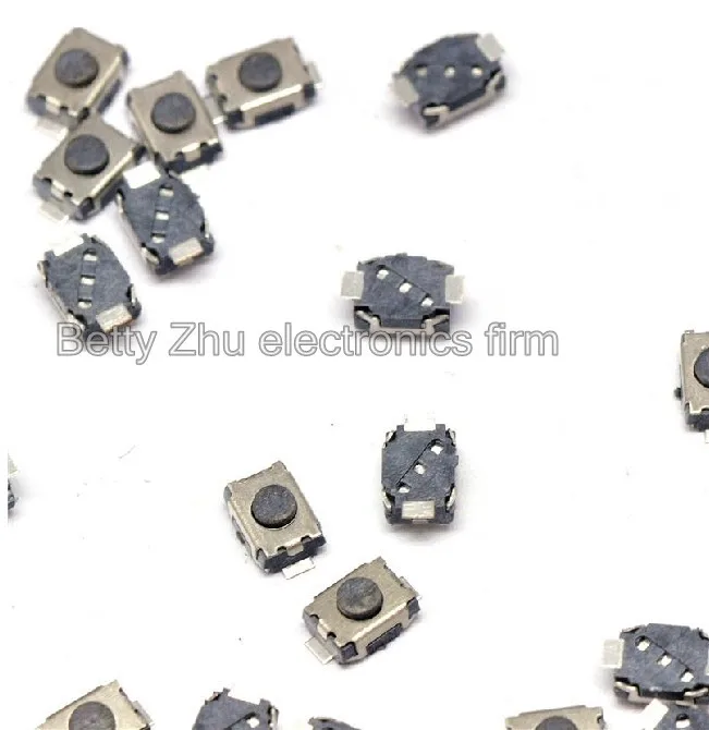 200 шт./лот 3*4*2 мм SMD переключатель 2-Pin Mini-Micro/переключатель