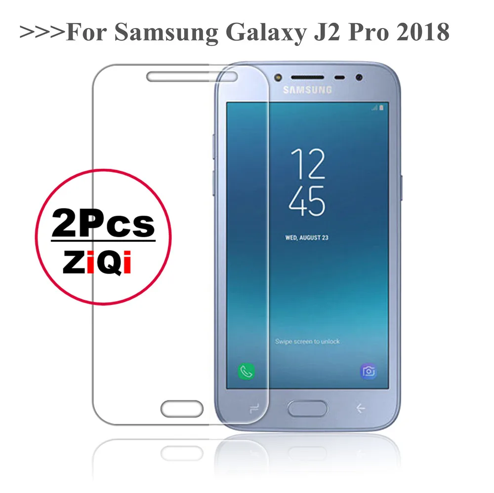 Закаленное стекло для Samsung Galaxy J2 Pro 2018 защитная пленка 9H J200 J250 SM-J250F/DS 2 шт. |