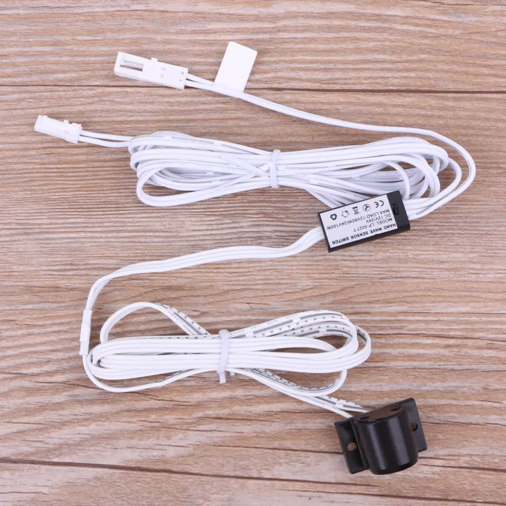 OOTDTY DC 12V 24V Proximity Sensor Hand Wave Sensor Switch for LED