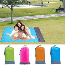 Портативный водонепроницаемый Пляжный коврик одеяло коврик для отдыха на природе Кемпинг наземный коврик матрас Открытый коврик для кемпинга пикника одеяло с сумкой