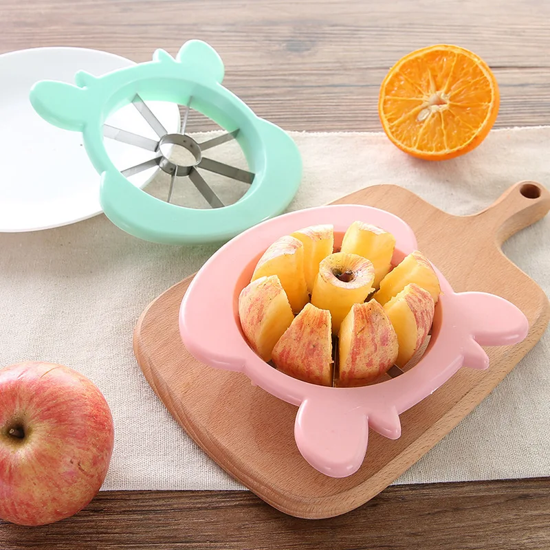 

Animal Apple Cutter Knife Apple Corers Chopper Fruit Slicer PP + Stainless Steel Vegetable Tools Kitchen Accessories Supplies