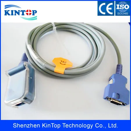 Free shipping!!2pcs/lot Compatible New Nellcor 14pin DOC-10 SpO2 Adapter Extension Cable 3m with CE approved |